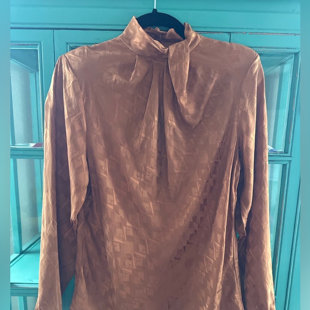 Oscar de la Renta Silk Vintage Blouse